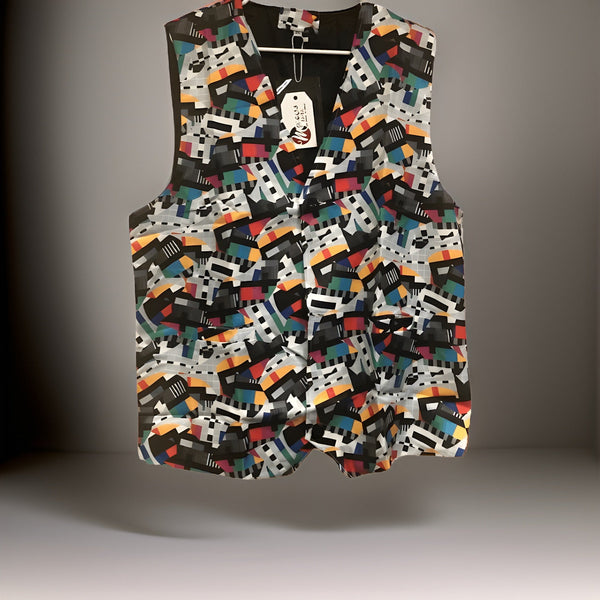 Men's Muilti-Print Vest - Premium Other Fashions from MAGOS - Just $10! Shop this and more Other Fashions now 