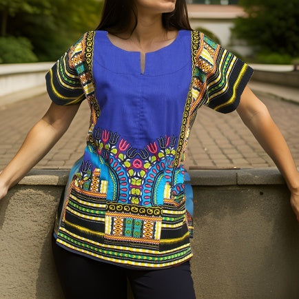 Traditional Unisex Dashiki Shirts (XSmall Sizes) - Premium African Apparel from MAGOS - Just $20! Shop this and more African Apparel now 