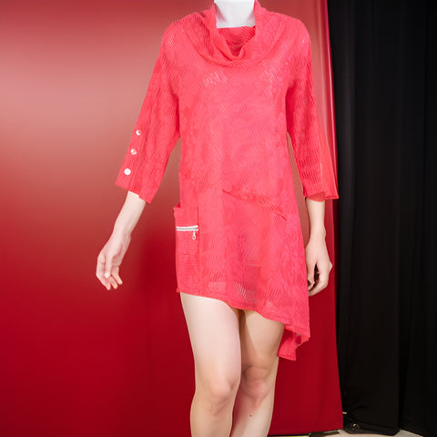 Women's Sheer Tunic Top/Size Medium - Premium Other Fashions from MAGOS - Just $10! Shop this and more Other Fashions now 