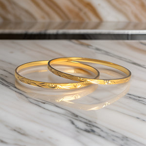 2pc Gold Touch Bracelets - Premium Jewelry from MAGOS - Just $13.99! Shop this and more Jewelry now 