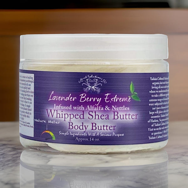 Lavender Berry Extreme Whipped Shea Butter Body Butter