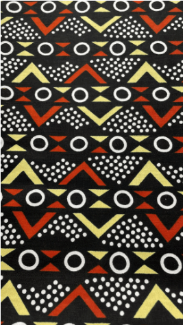 African Black O's Print Ankara Fabric 6yrds - Premium African Fabric from MAGOS - Just $30.00! Shop this and more African Fabric now 