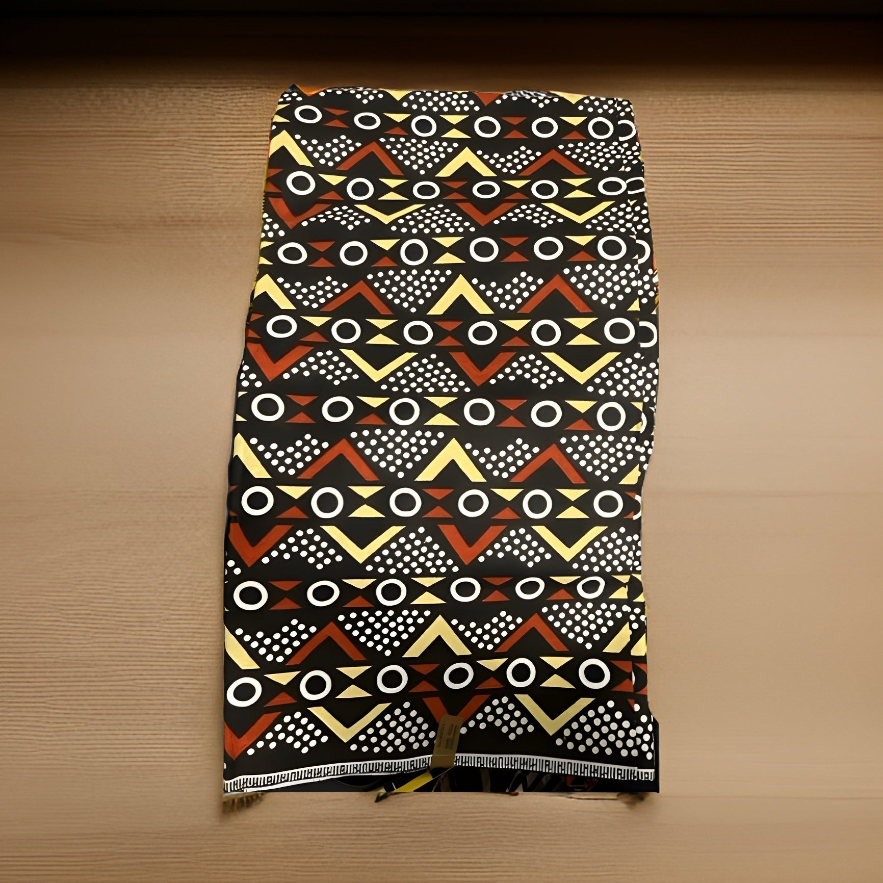 African Black O's Print Ankara Fabric 6yrds - Premium African Fabric from MAGOS - Just $30! Shop this and more African Fabric now 