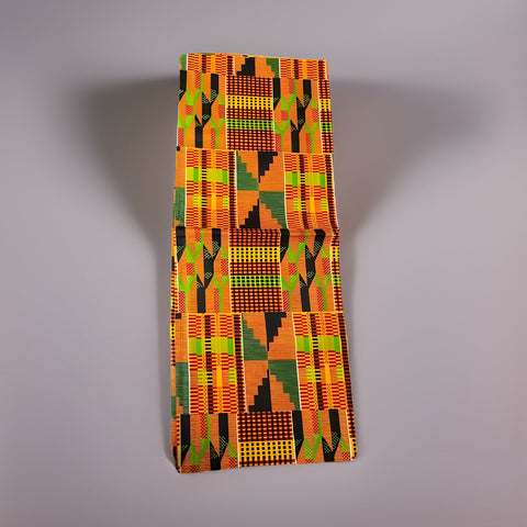 African Kente Style2 Print Head Scarf - Premium African Accessories from MAGOS - Just $15! Shop this and more African Accessories now 