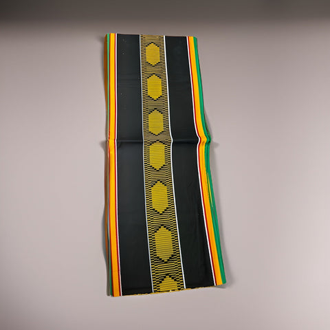 African Kente Style4 Print Head Scarf - Premium African Accessories from MAGOS - Just $15! Shop this and more African Accessories now 