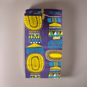 African Purple/Yellow Print Ankara Fabric 6yrds - Premium African Fabric from MAGOS - Just $30! Shop this and more African Fabric now 