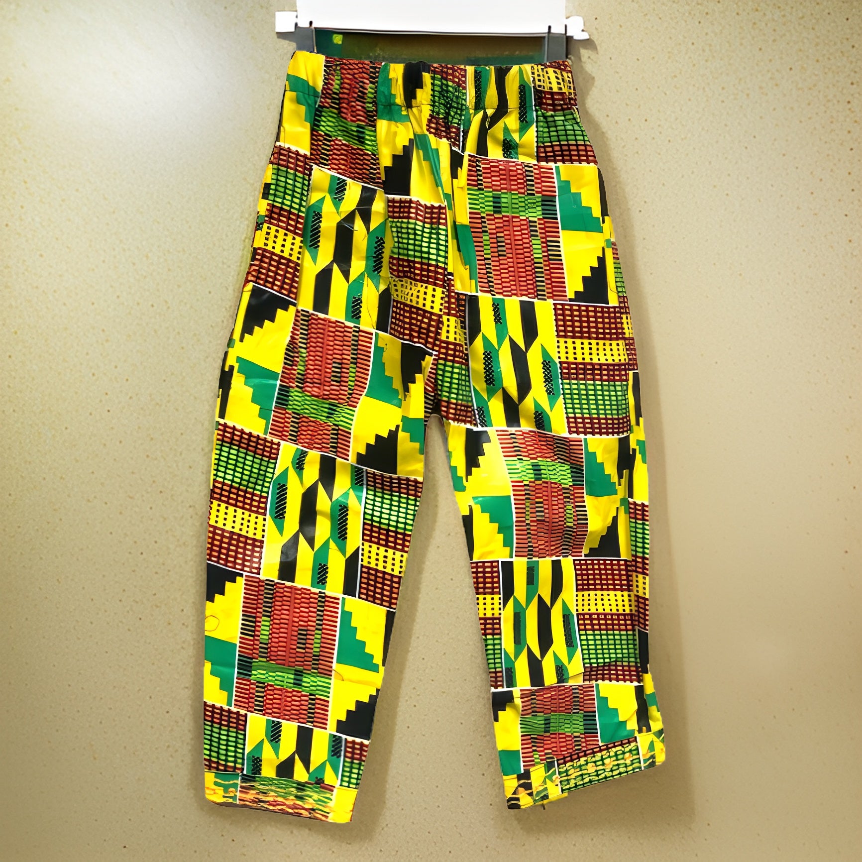 Boys African Print Kente Trousers (6T) - Premium African Apparel from MAGOS - Just $10! Shop this and more African Apparel now 