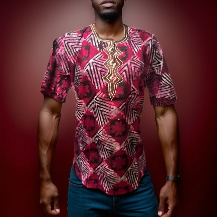 Ghanaian African Dashiki Tops (Unisex) - Premium African Apparel from O.O.A. Tradings Distribution  - Just $35! Shop this and more African Apparel now 