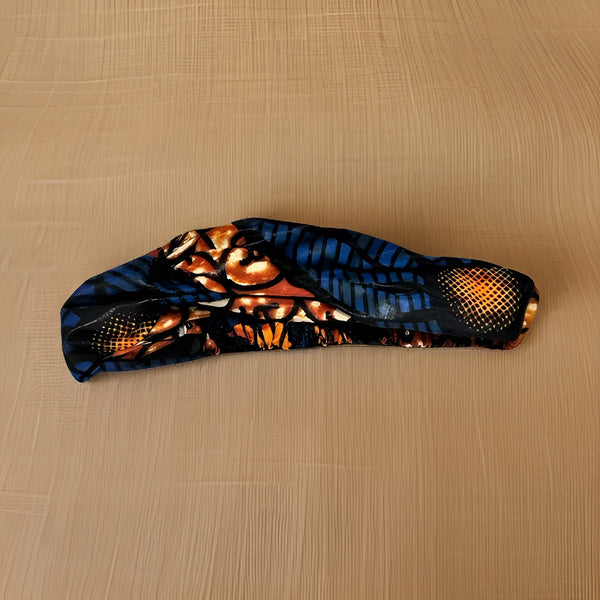 Girls African Ankara Fabric Print Knotted Headband Hairband - Premium African Accessories from MAGOS - Just $3! Shop this and more African Accessories now 