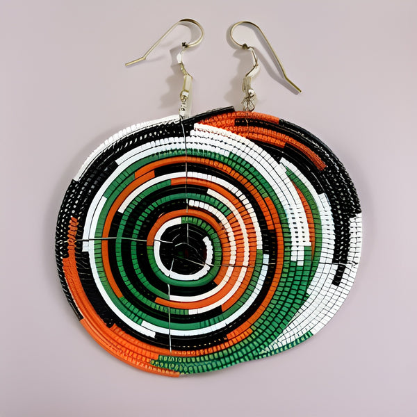 Large African Masai Earrings - Premium Jewelry from MAGOS - Just $12! Shop this and more Jewelry now 