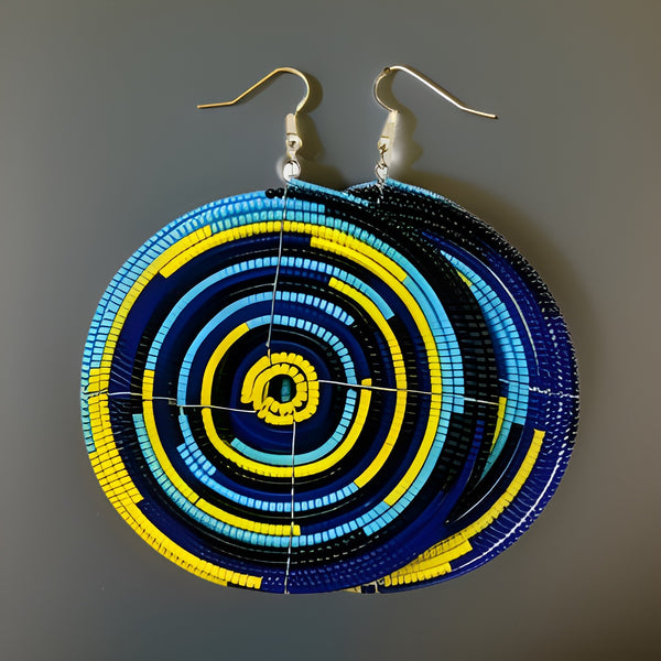 Large African Masai Earrings - Premium Jewelry from MAGOS - Just $12! Shop this and more Jewelry now 