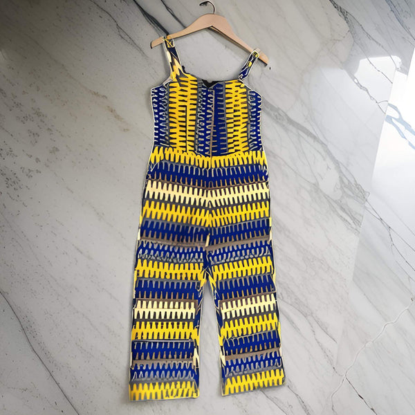 Made in Africa Ankara African Print Jumpsuit - Premium African Apparel from MAGOS - Just $40! Shop this and more African Apparel now 
