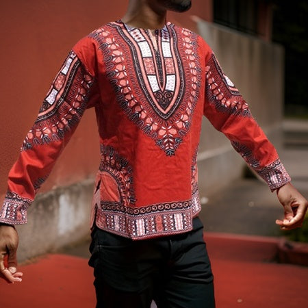 Traditional Unisex Dashiki Shirts (Small Sizes) - Premium African Apparel from MAGOS - Just $20! Shop this and more African Apparel now 