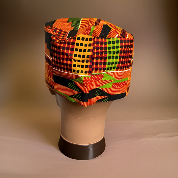 Unisex Kente Style2 Kufi - Premium African Accessories from MAGOS - Just $10! Shop this and more African Accessories now 