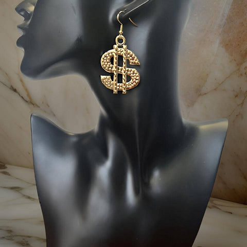 14k Plated Dollar Symbol Of Fortune And Luck - Premium Jewelry from MAGOS - Just $5.99! Shop this and more Jewelry now 