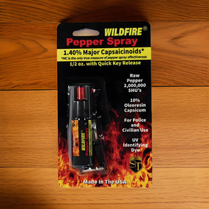 Wildfire Pepper Spray Quick Release Keychain