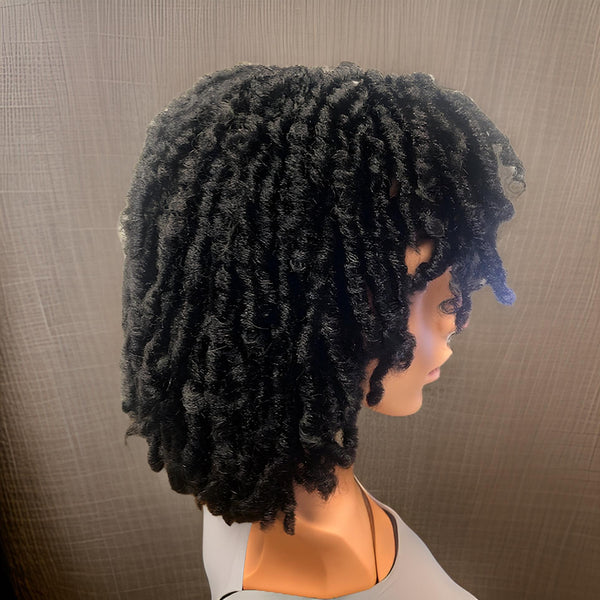 Dreadlock Twisted Afro Wig (1B)