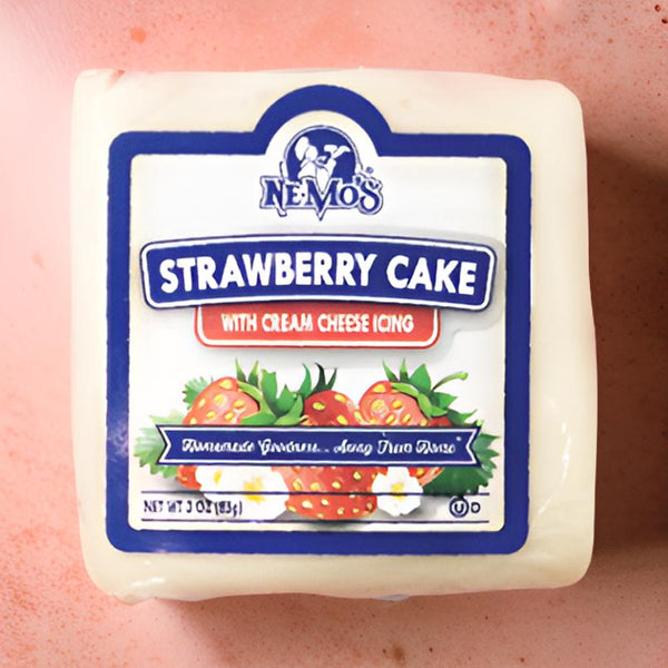 Strawberry Cake Square