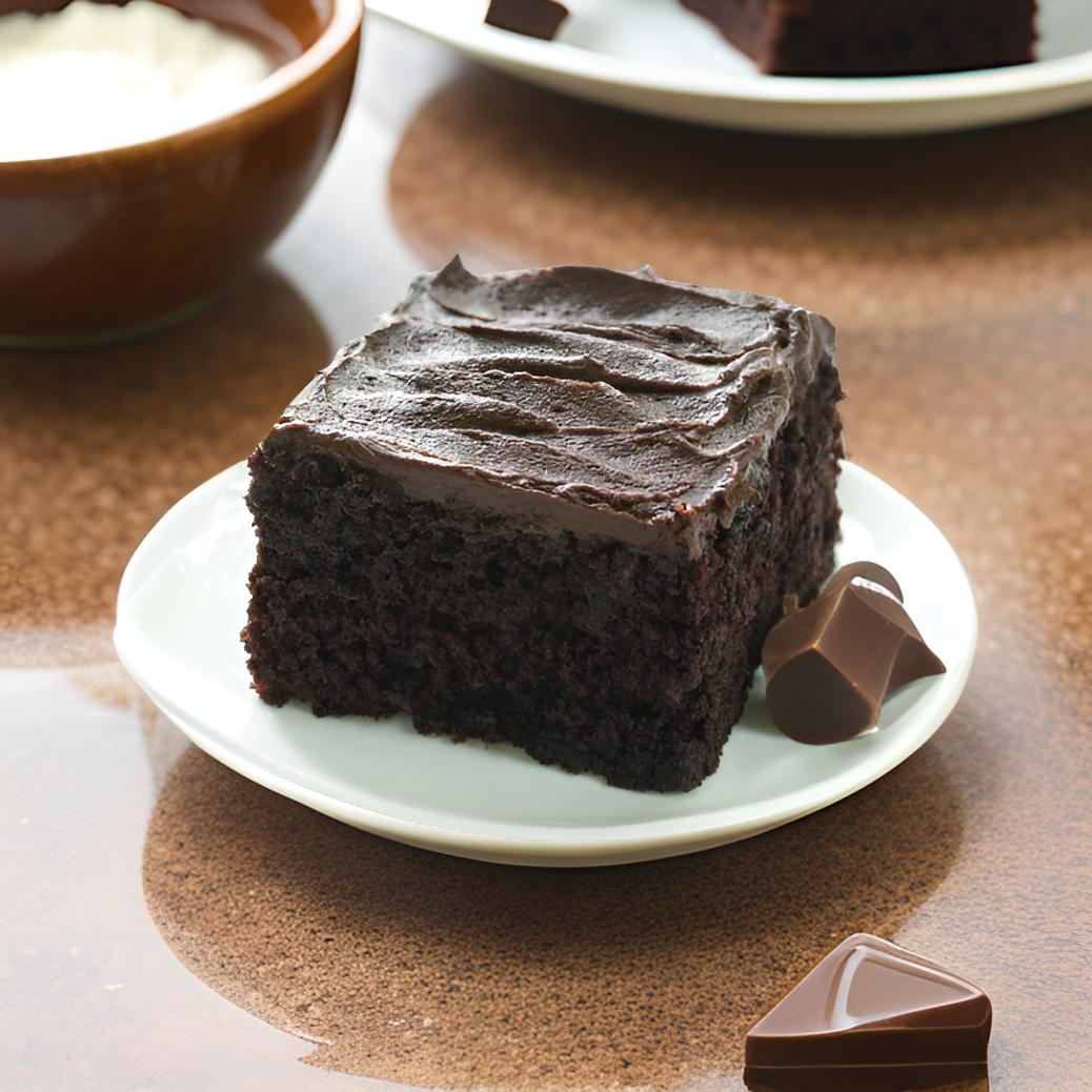 Chocolate Cake Square