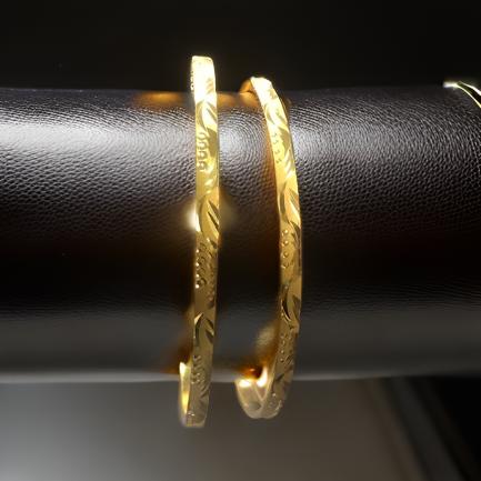 2pc Gold Touch Bracelet