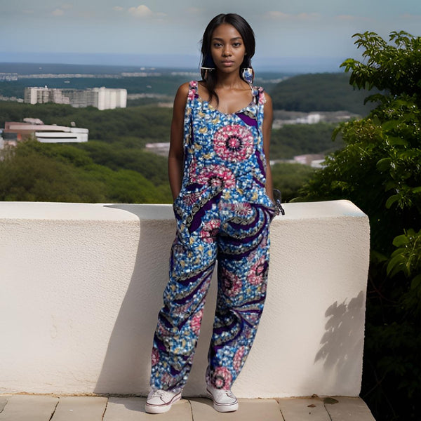 Made in Africa Ankara African Print Jumpsuit