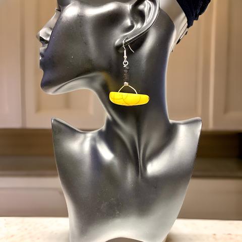 African Style Dangling Earrings