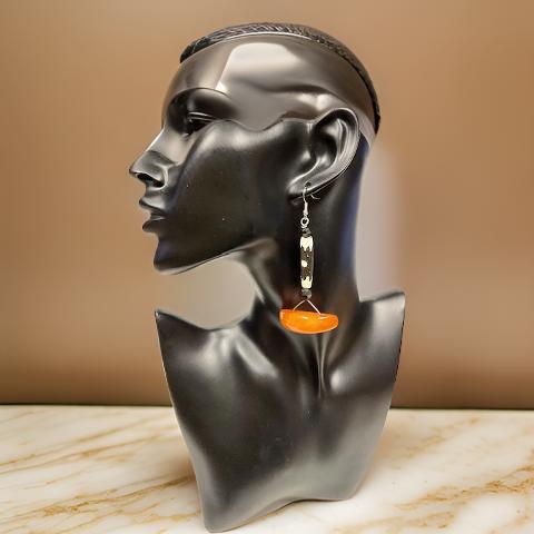 African Style Dangling Earrings