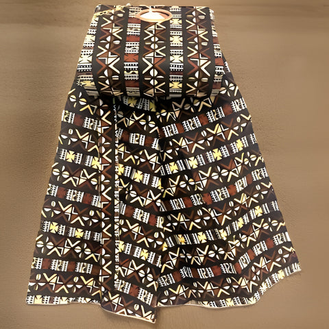 African Print Palazzo Pants & Bag Set (Tribal Print) - Premium African Apparel from MAGOS - Just $60! Shop this and more African Apparel now 