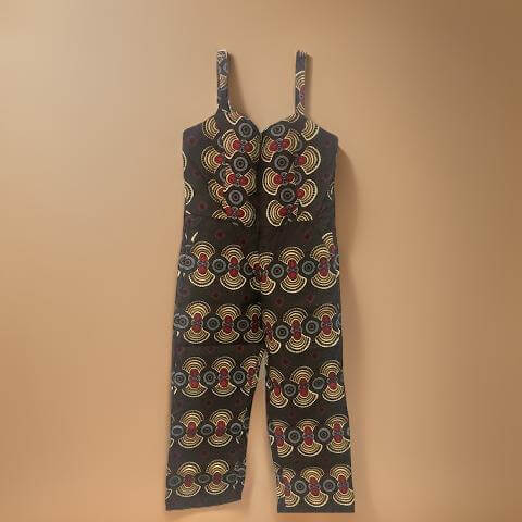 Ankara African Print Jumpsuit - Premium African Apparel from MAGOS - Just $40! Shop this and more African Apparel now 