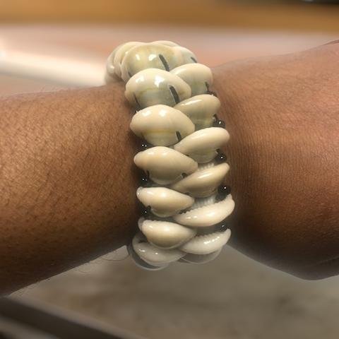 African Cowrie Shell Bracelet