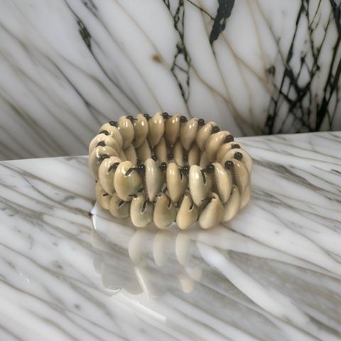 African Cowrie Shell Bracelet