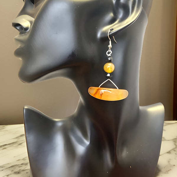 African Style Drop Earrings - Premium Jewelry from MAGOS - Just $11.99! Shop this and more Jewelry now 