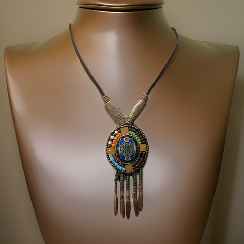 Long Bohemian Necklace - Premium Jewelry from MAGOS - Just $8! Shop this and more Jewelry now 
