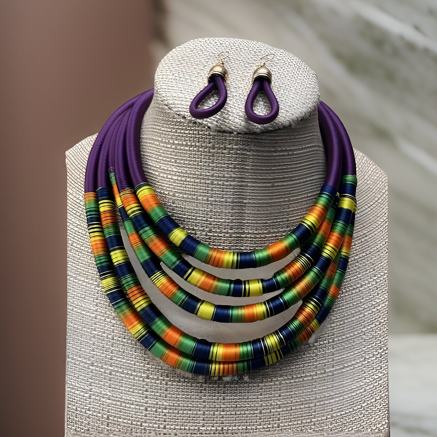 Multi-Layered Rope Necklace - Premium Jewelry from MAGOS - Just $12.99! Shop this and more Jewelry now 