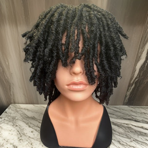 Dreadlock Twisted Afro Wig (1B) - Premium Hair from MAGOS - Just $24.99! Shop this and more Hair now 