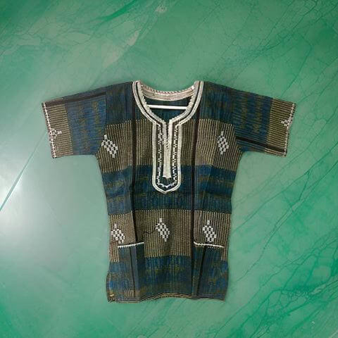 Kids Ghanaian African Dashiki Tops (Unisex) - Premium African Apparel from MAGOS - Just $25! Shop this and more African Apparel now 